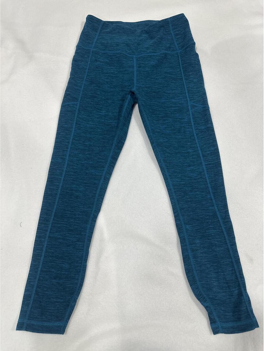 Victoria's Secret Sport Blue Heather High-Waist Capri Leggings Size S